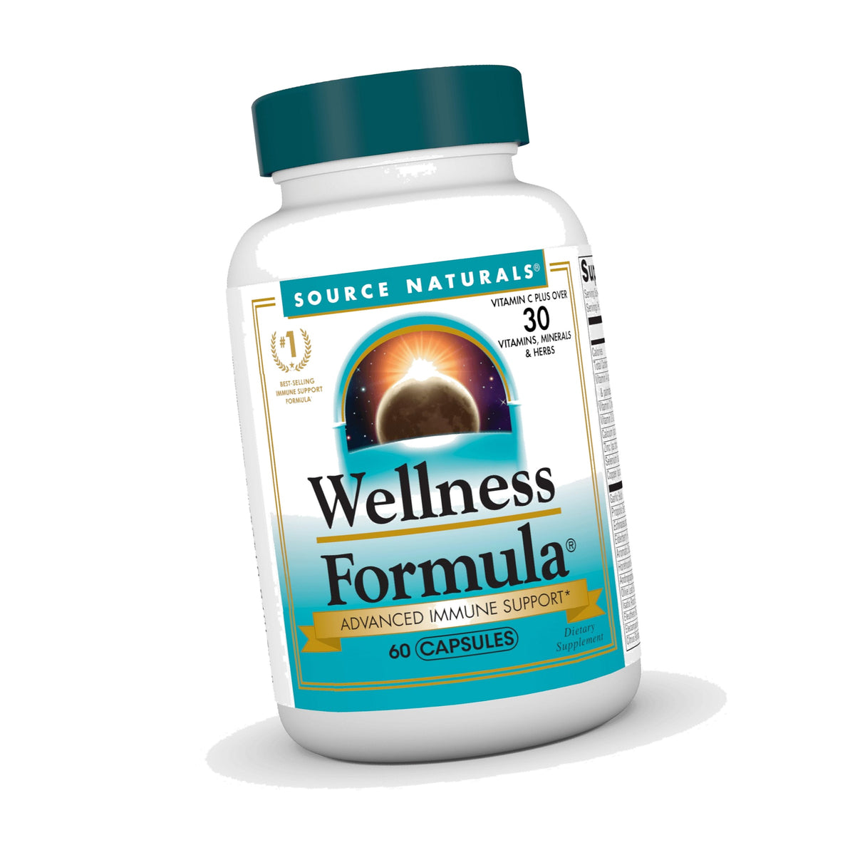 Source Naturals Wellness Formula, Advanced Immune Support - 60 Capsules