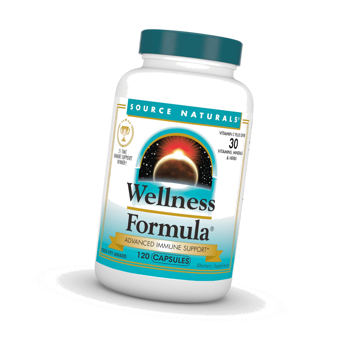 Source Naturals, Wellness Formula, Advanced Immune Support - 120 Capsules
