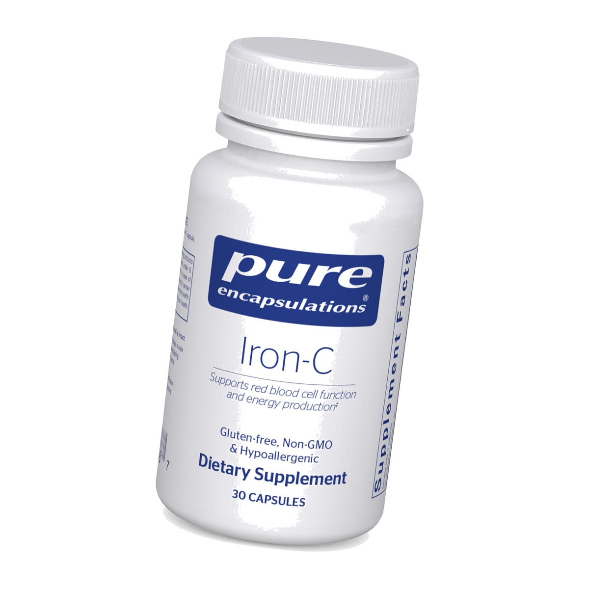 Pure Encapsulations Iron-C, 30 Capsules