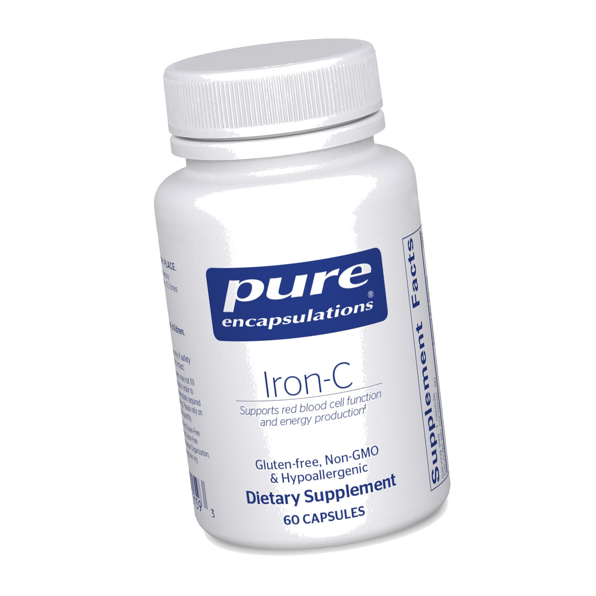 Pure Encapsulations Iron-C, 60 Capsules