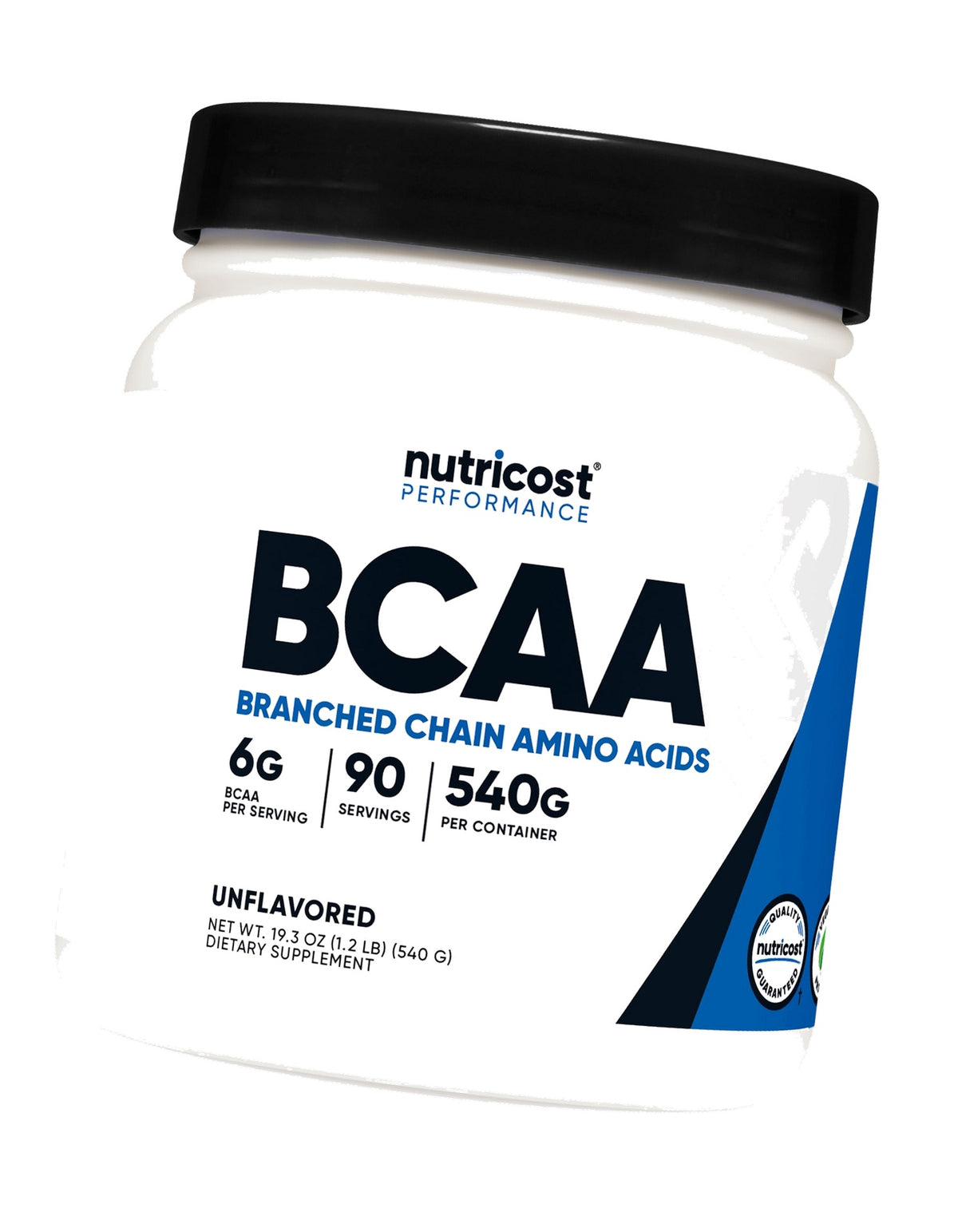 Nutricost BCAA Powder 2:1:1 (90 Servings, No Flavor Added) - Branched Chain Amino Acids