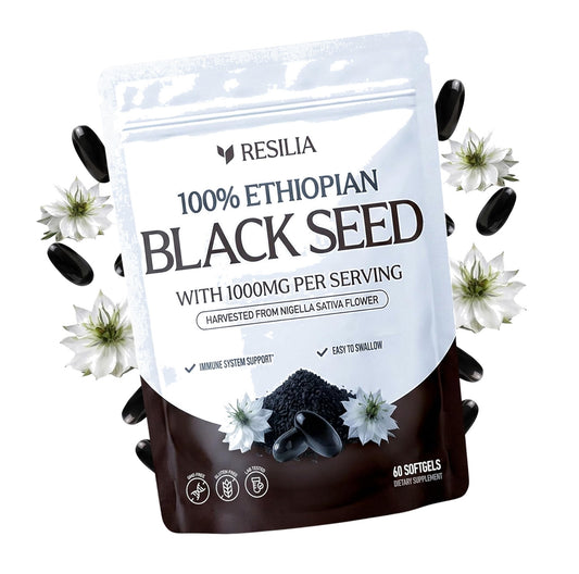 Resilia Ethiopian Black Seed Softgels 1000mg Per Serving