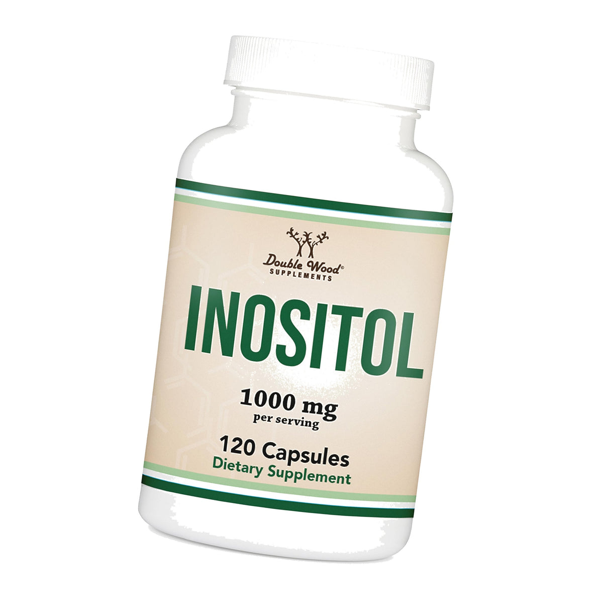 Inositol (myo inositol) 1,000mg, PCOS Supplement for Women, 120 Capsules
