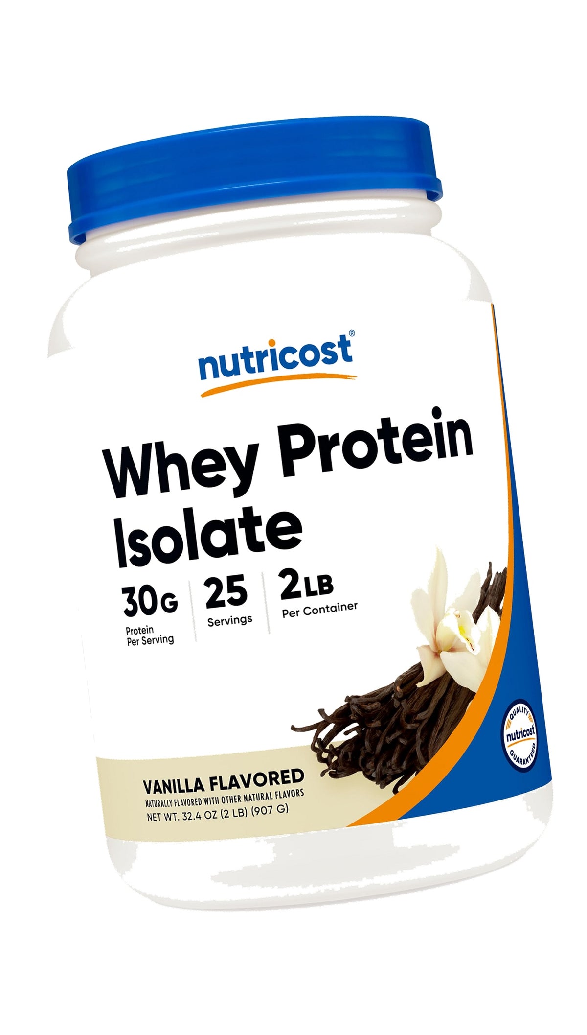 Nutricost Whey Protein Isolate Powder (Vanilla) 2LBS