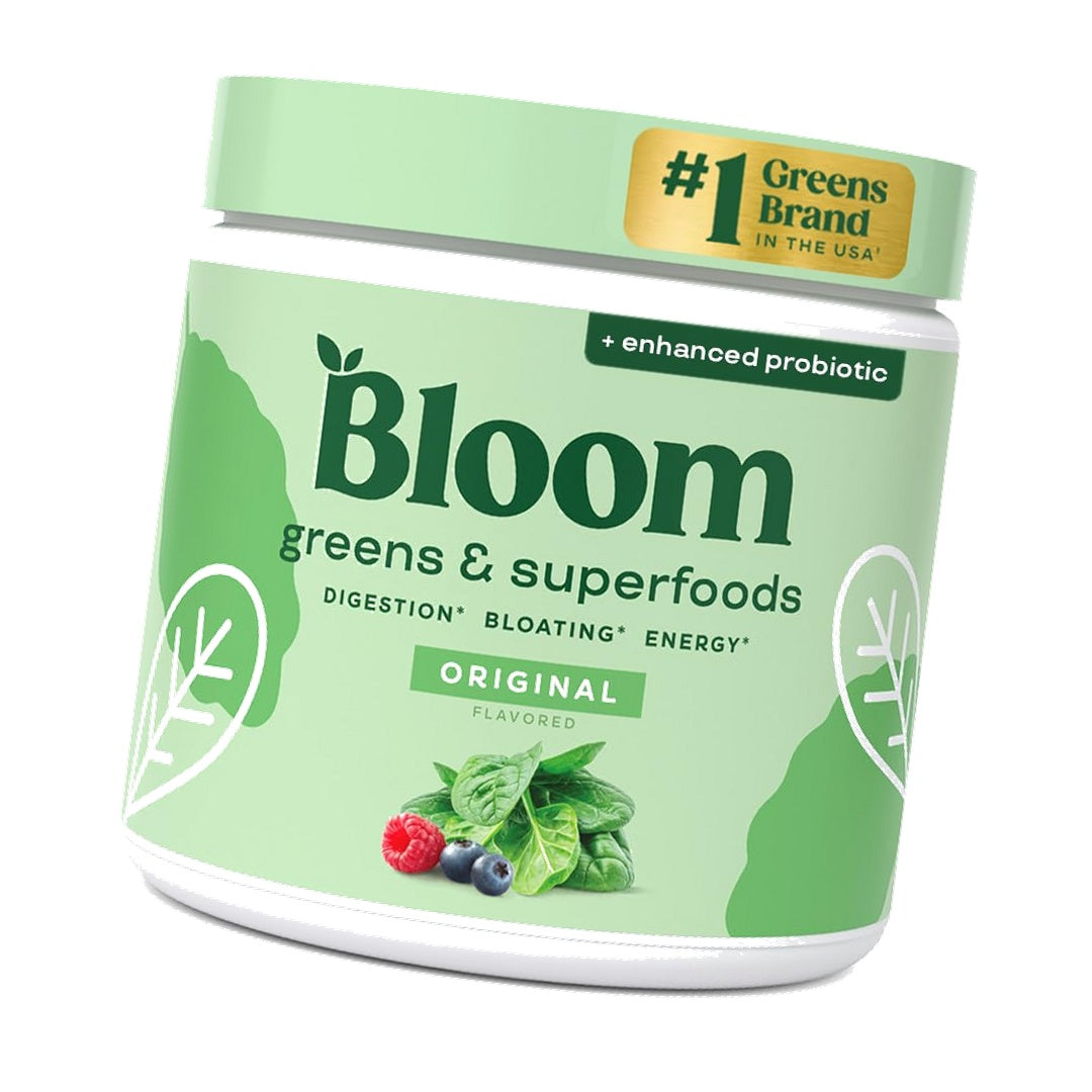 Bloom Nutrition Superfood Greens Powder, Original, 30 Servings