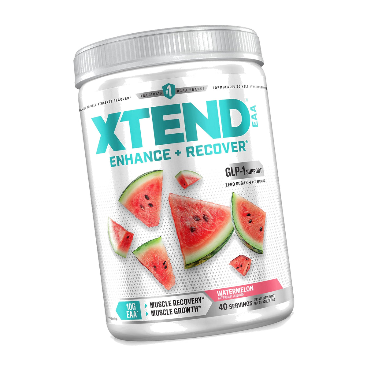 Xtend EAA + BCAA Powder with 10g EAAs, Watermelon, 40 Servings