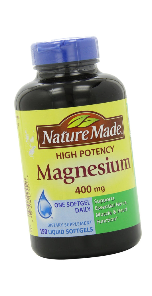 Nature Made High Potency Magnesium 400 mg - 150 Softgels