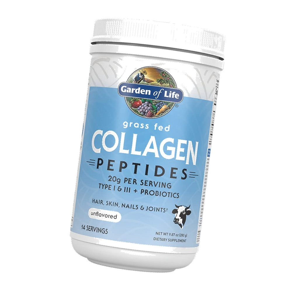 Garden of Life Grass Fed Collagen Powder, Unflavored, 14 Servings
