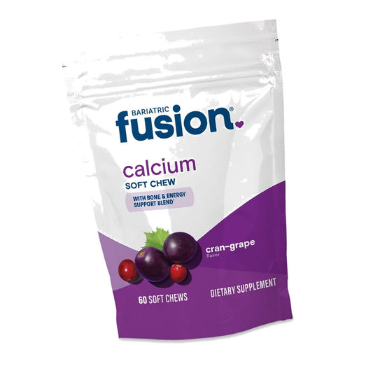 Bariatric Fusion Calcium Soft Chews, Cran-Grape, 60 Count
