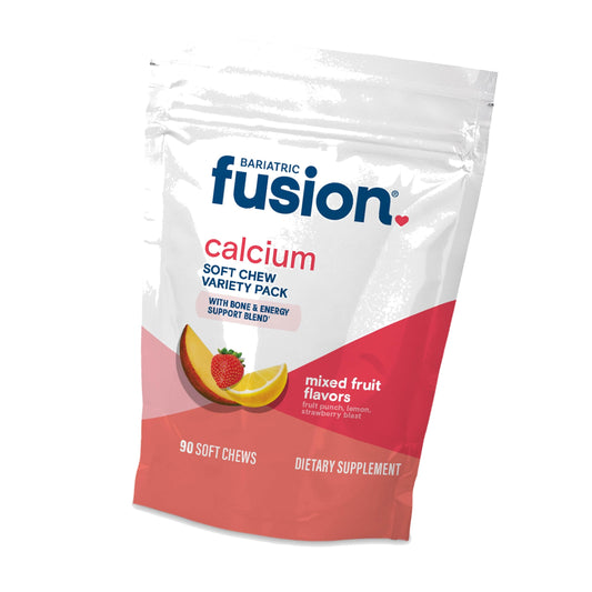 Bariatric Fusion Calcium Soft Chews, Mixed Fruit, 60 Count