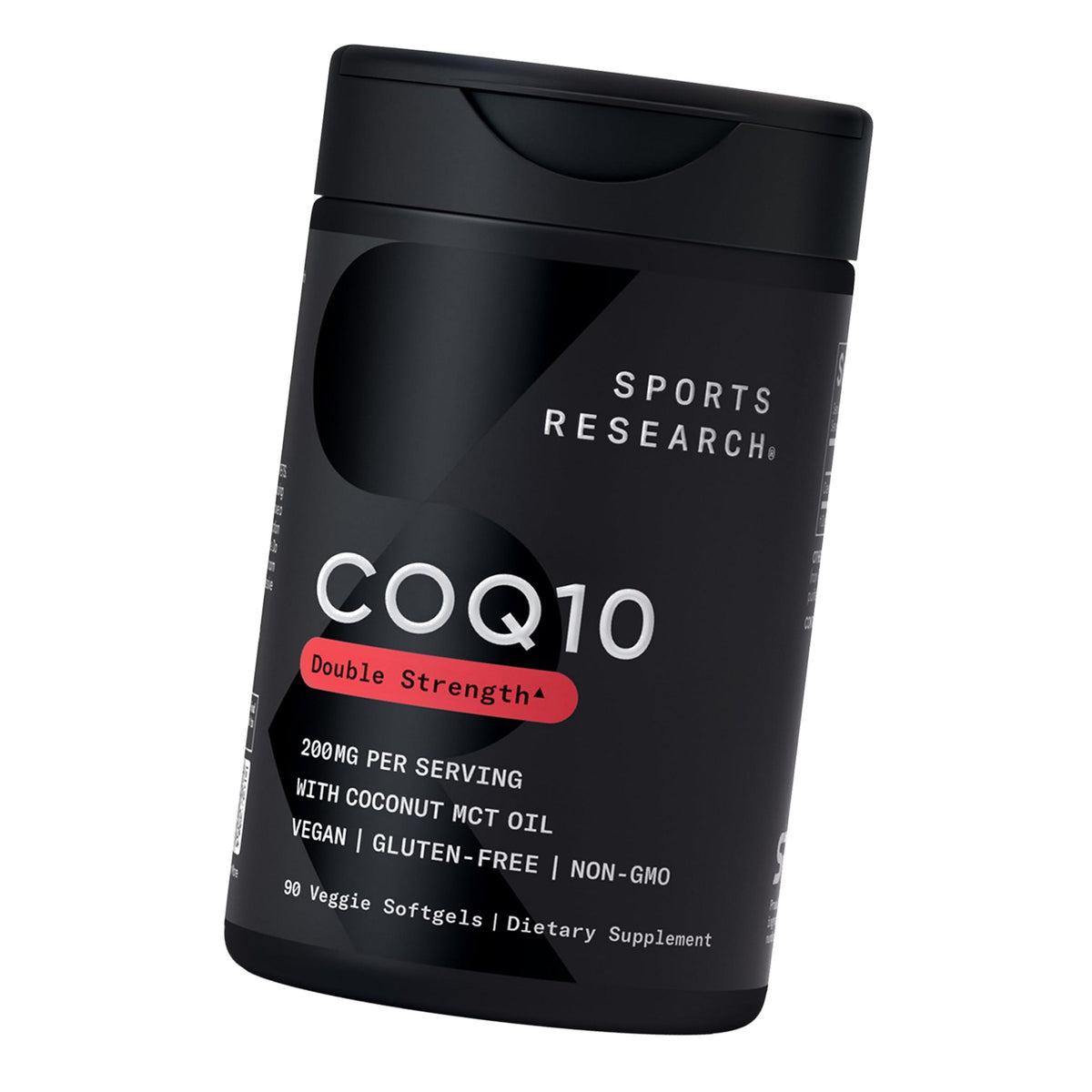 Sports Research® CoQ10 200mg, 90 Count Plantgels™