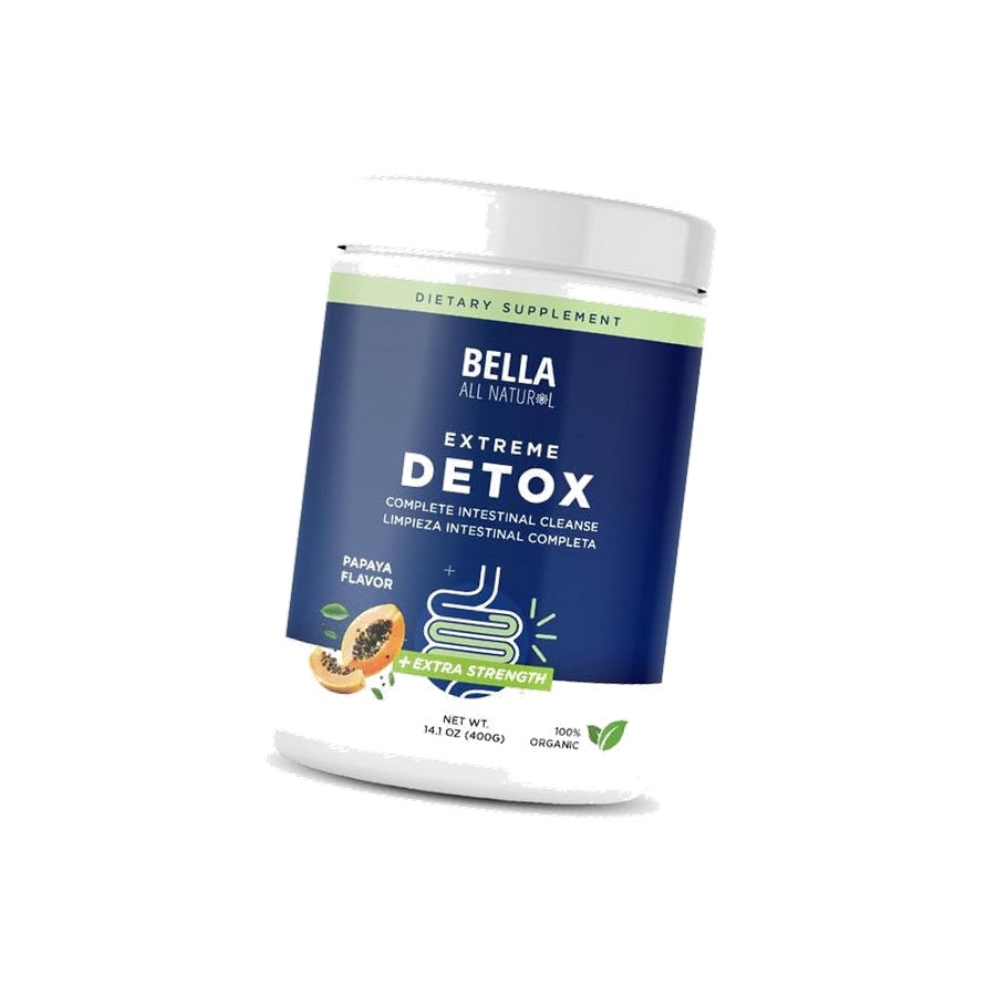 Bella All Natural Extreme Detox Powder Papaya