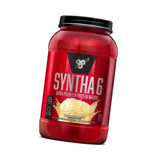 BSN SYNTHA-6 Premium Protein Powder, Vanilla Ice Cream, 28 Servings