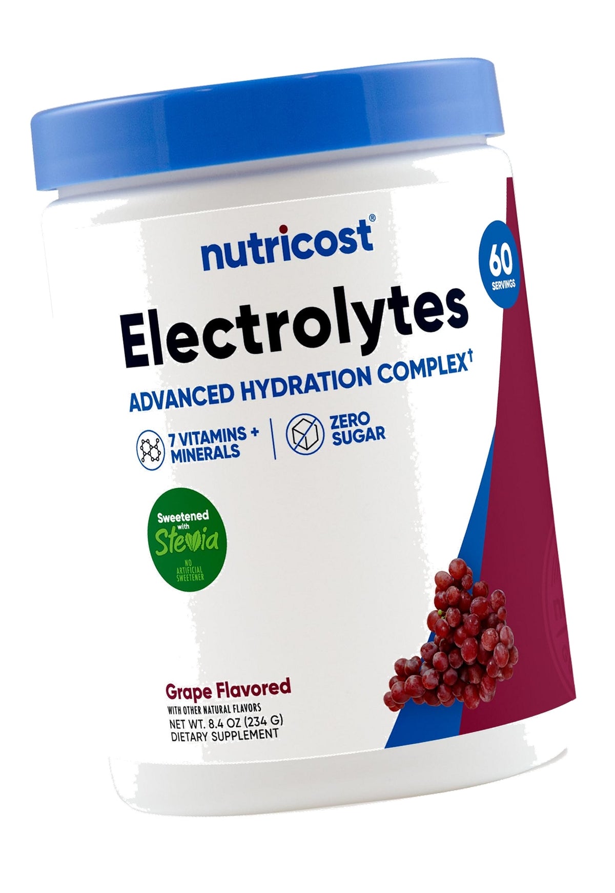 Nutricost Electrolyte Complex Powder (Grape) 60 Servings
