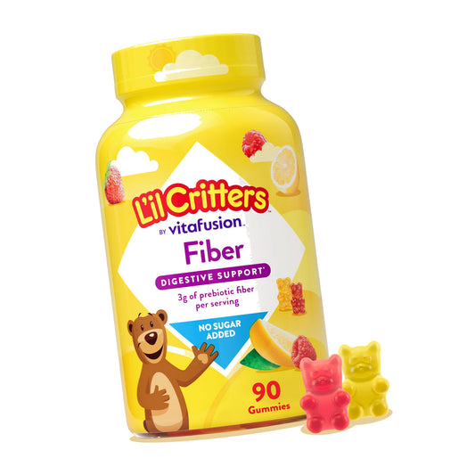 Lil Critters Kids Fiber Gummies for Digestive Support | Sugar Free