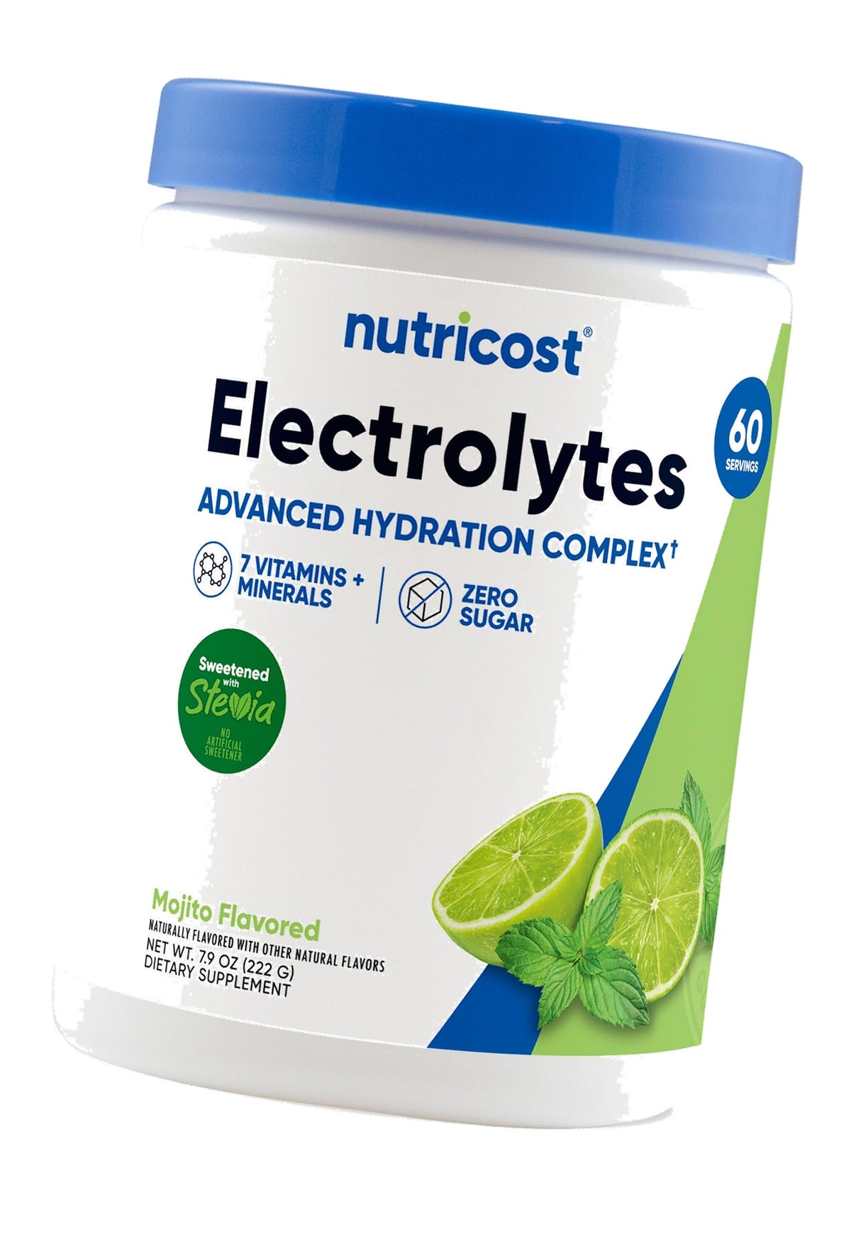 Nutricost Electrolytes Complex Powder (Mojito) 60 Servings
