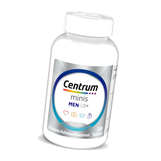 Centrum Minis Silver Men's Multivitamin for Men 50 and Over, 280 Tablets