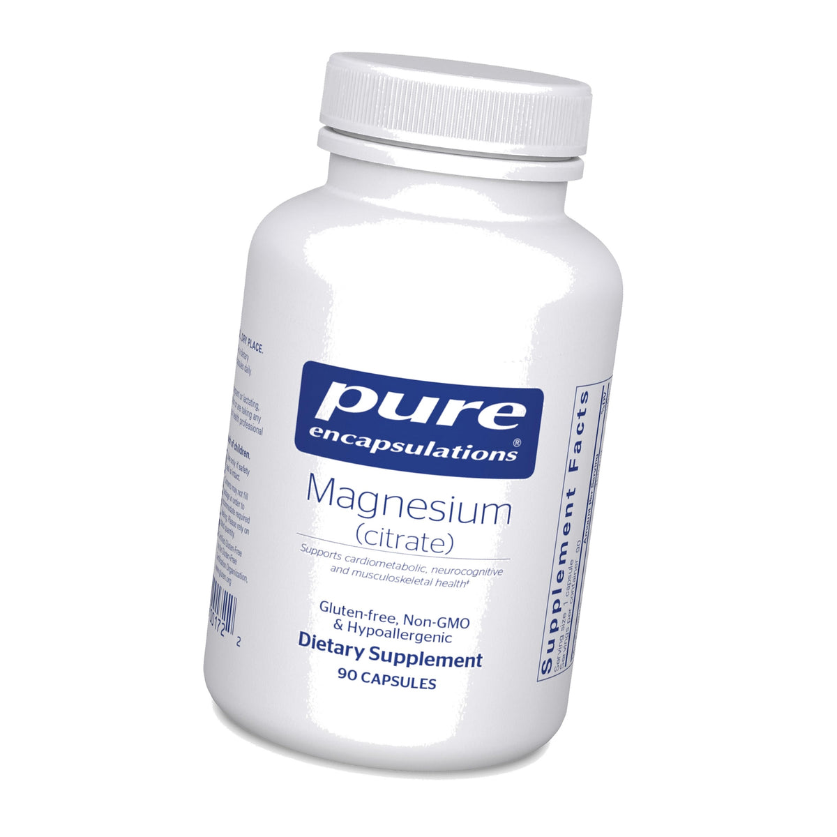 Pure Encapsulations Magnesium (Citrate), 90 Capsules