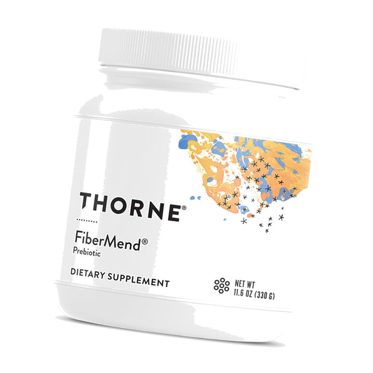 THORNE FiberMend, Prebiotic Fiber Powder with Antioxidants, 30 Servings