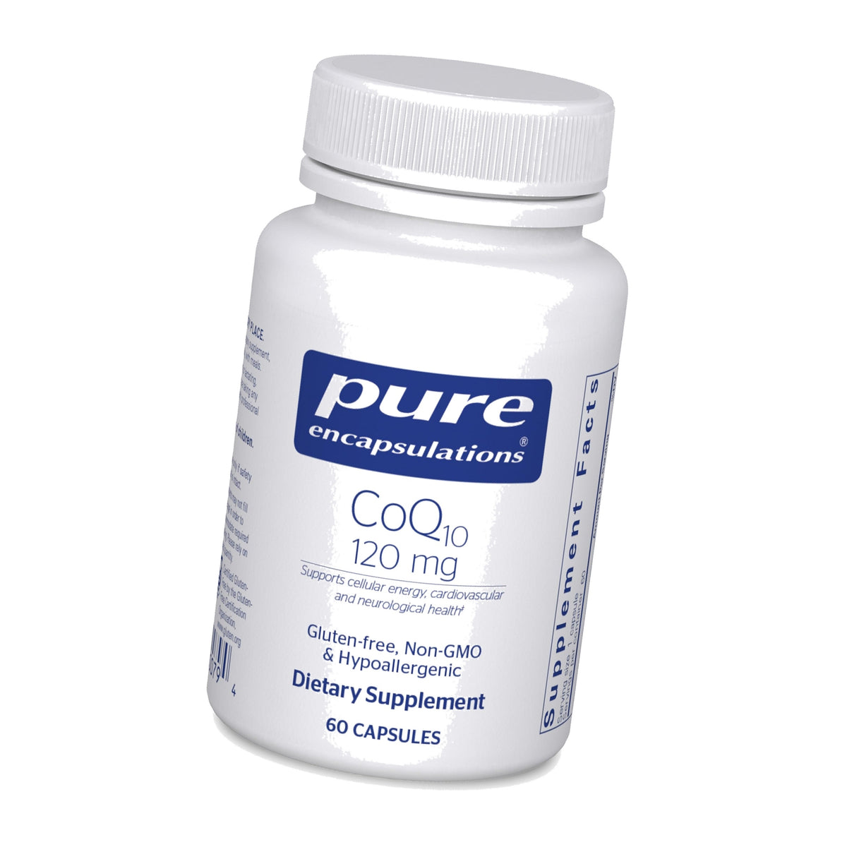 Pure Encapsulations CoQ10 120 mg, 60 Capsules