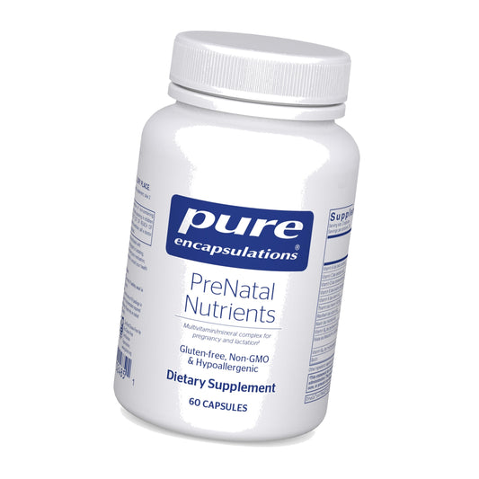 Pure Encapsulations PreNatal Nutrients, 60 Capsules
