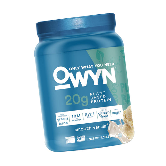 OWYN Only What You Need Smooth Vanilla Flavored 20g Protein Powder, 1.05 LB
