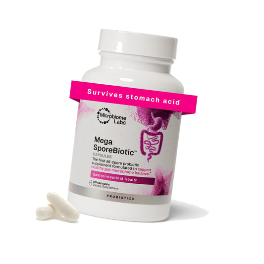Microbiome Labs Mega SporeBiotic Daily Probiotic for Women + Men, 60 Ct