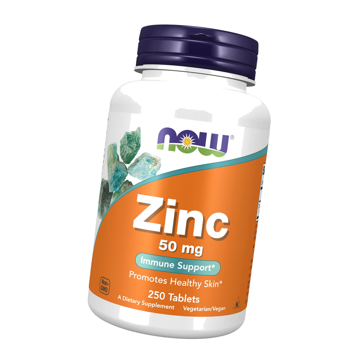 NOW Supplements, Zinc (Zinc Gluconate) 50 mg, Immune Support*, 250 Tabs