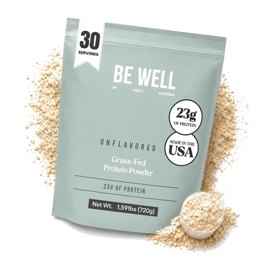 Be Well by Kelly Unflavored Grass Finished Beef Protein Powder