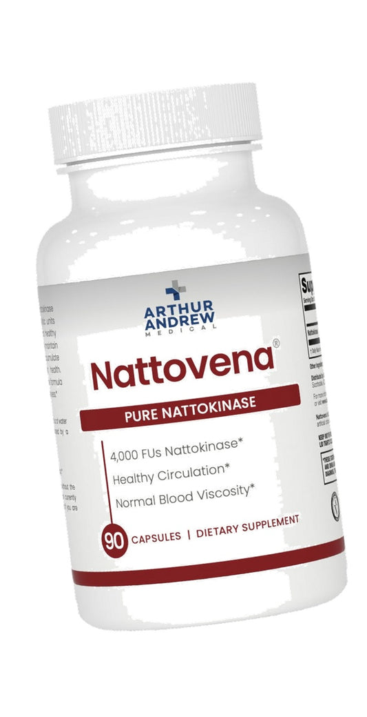 Arthur Andrew Medical, Nattovena, Pure Nattokinase 4000 FU, 90 Capsules
