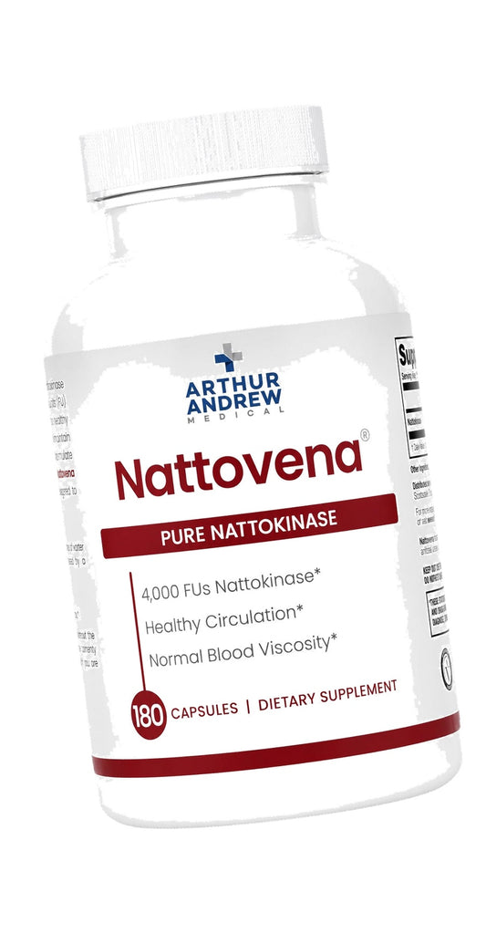 Arthur Andrew Medical, Nattovena, Pure Nattokinase 4000 FU, 180 Capsules