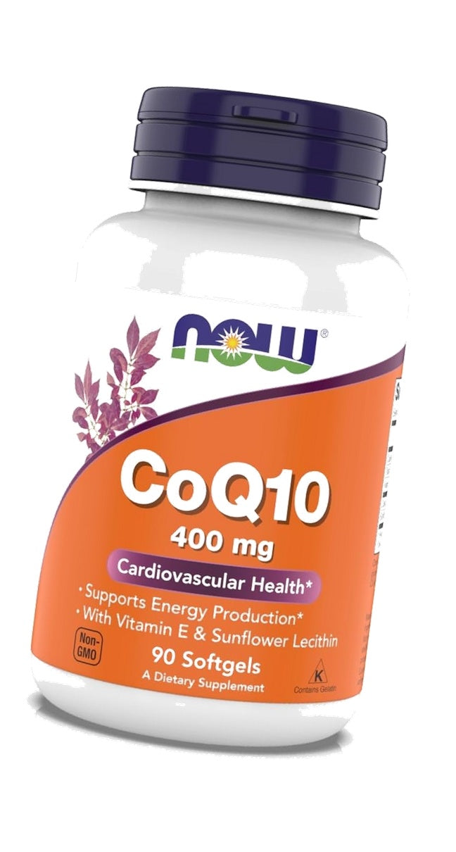 Now Supplements, CoQ10 400 mg, Pharmaceutical Grade, 90 Softgels