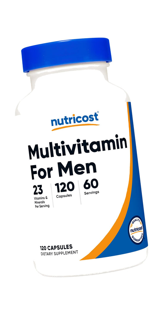 Nutricost Multivitamin for Men 120 Capsules, Vitamins and Minerals