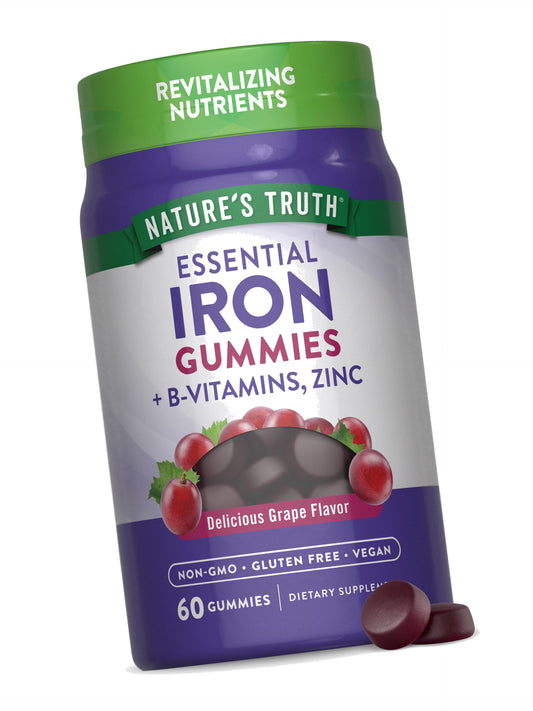 Nature's Truth Iron Gummies | 60 Count
