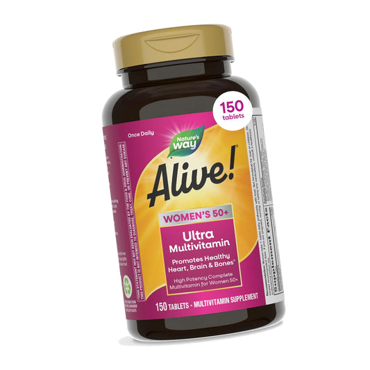 Nature's Way Alive! Women's 50 Plus Ultra Potency Multivitamin, 150 ct