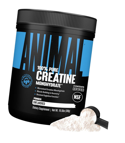 Animal Creatine Monoydrate Powder for Men & Women | Unflavored 300g
