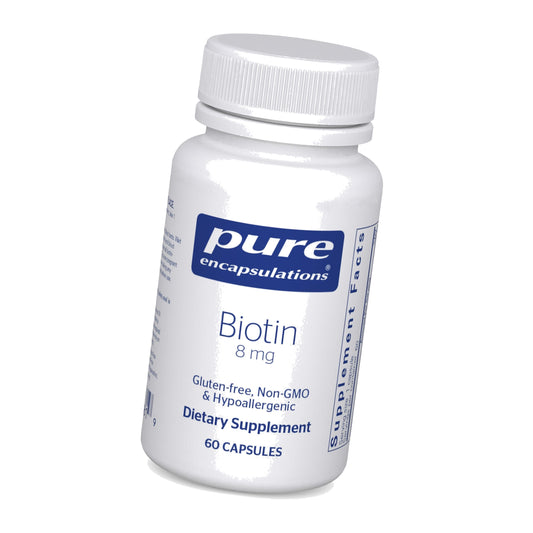 Pure Encapsulations Biotin 8 mg, 60 Counts