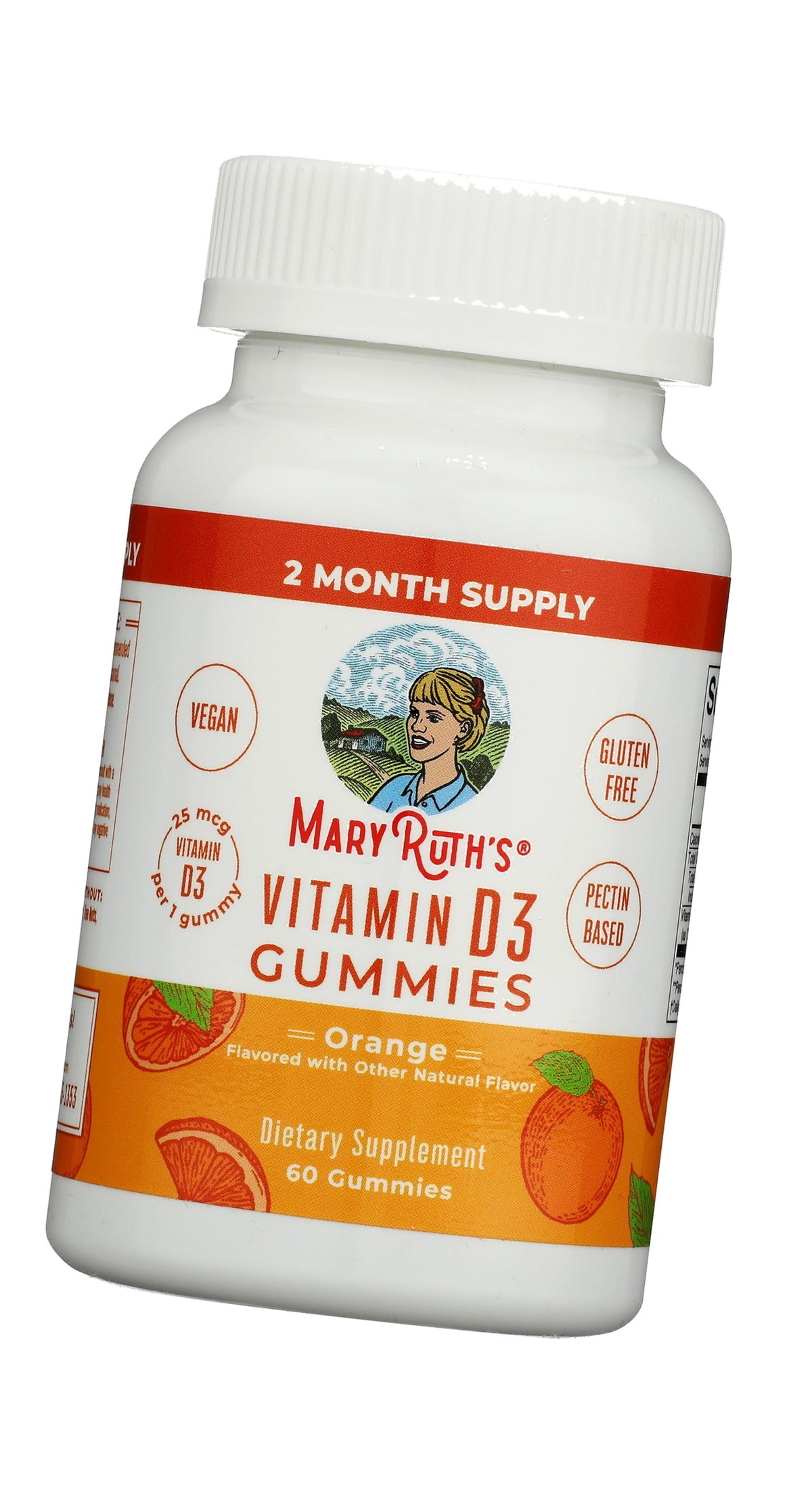 Mary Ruth's, Vitamin D3 Gummies, 60 Count