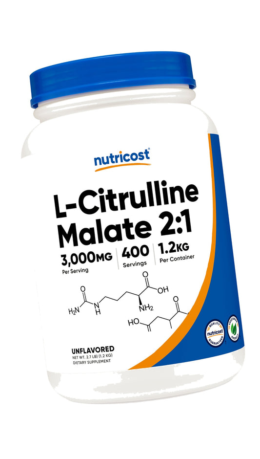 Nutricost L-Citrulline Malate Powder (2:1) 1.2KG