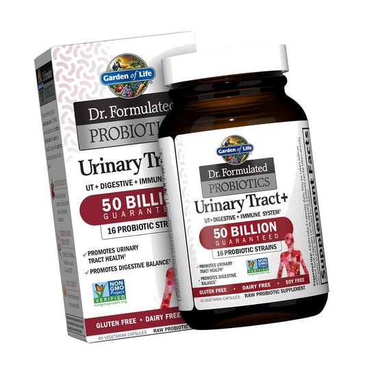 Garden of Life Dr. Formulated Probiotics Urinary Tract+, 50B CFU, 60ct