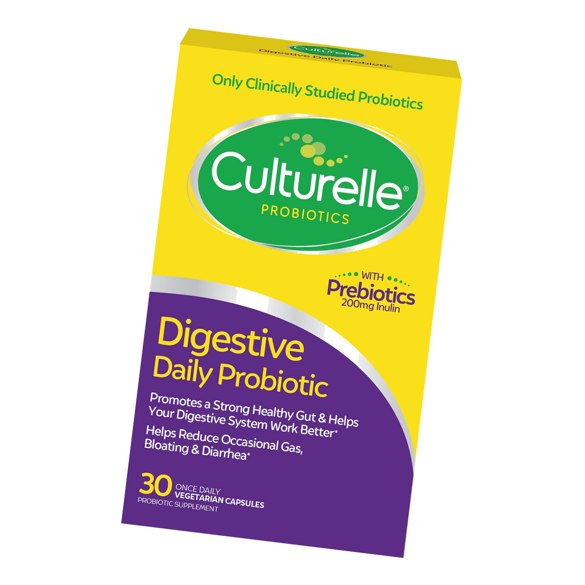 Culturelle Digestive Daily Probiotic for Men & Women, 10B CFUs, 30 Count
