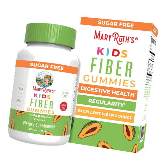 MARYRUTH'S Fiber Gummies for Kids, Sugar Free, 60 Count, 2 Month Supply