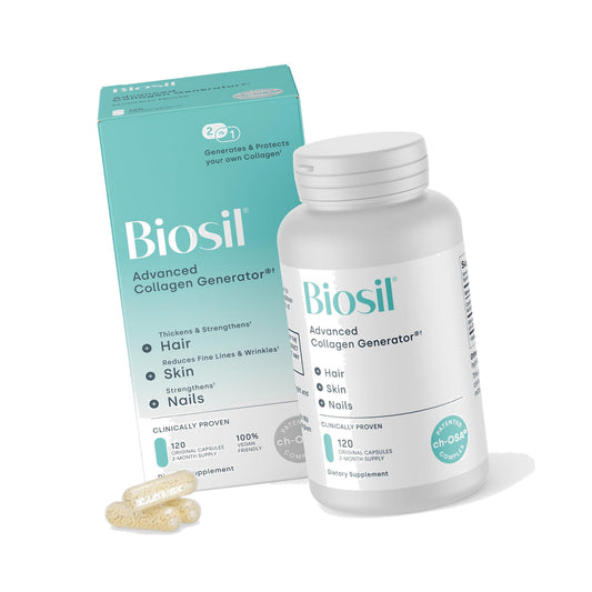 Biosil Collagen Supplements for Women - 120 Original Capsules