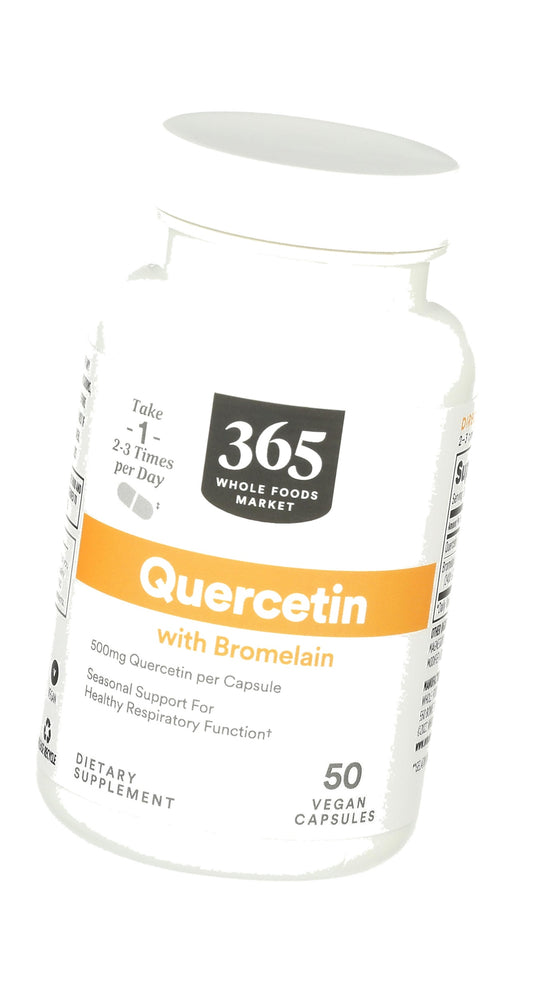 365 by Whole Foods Market, Quercetin with Bromelain, 50 Vegetarian Capsules