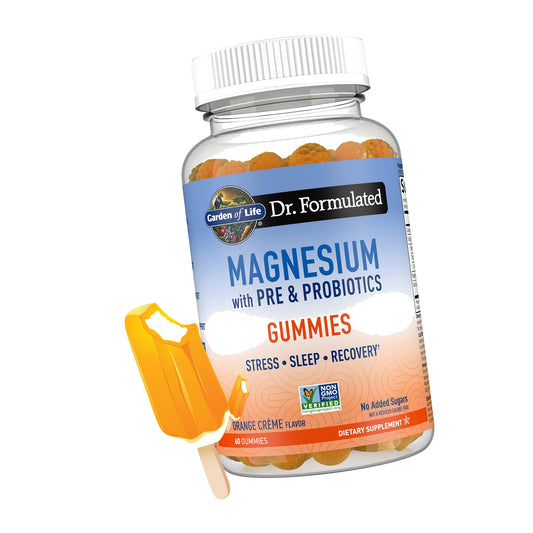 Garden of Life Dr. Formulated Magnesium Gummies, Orange Cream Flavor, 60ct