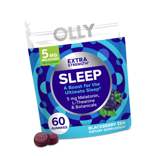 OLLY Extra Strength Sleep, Occasional Sleep Support Supplement - 60 Count