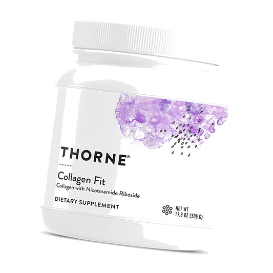 THORNE Collagen Fit, Grass-Fed Collagen Peptides with NR, 30 Servings