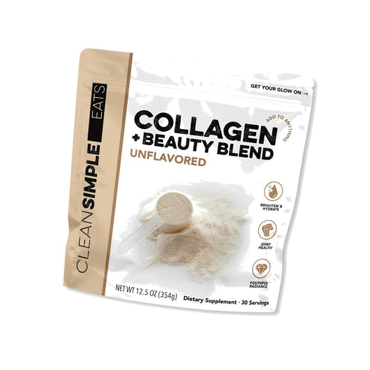 Clean Simple Eats Collagen + Beauty Blend, Unflavored, 30 Servings