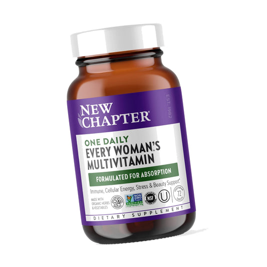 New Chapter Every Woman's One Daily Multivitamin, 72 Tablets