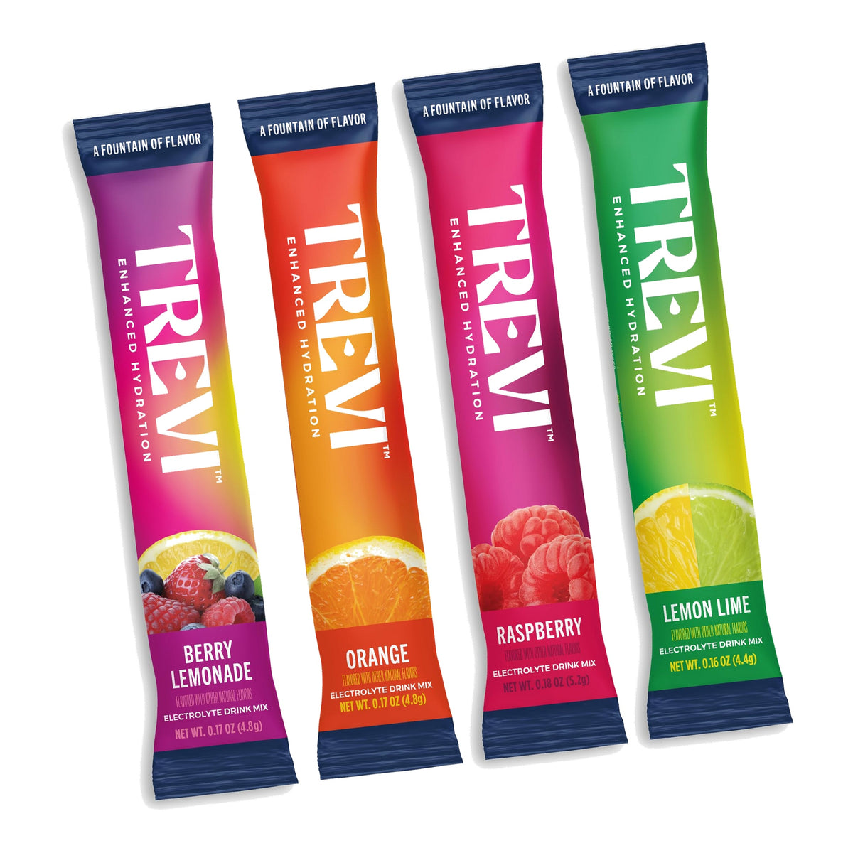 TREVI Electrolytes Powder Packets, Sugar Free Hydration, Classic 28 Count